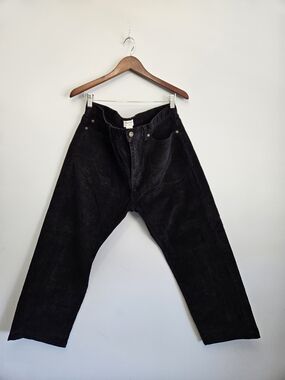 Dockers Black Corduroy Straight Fit Pants - Size US 38x30